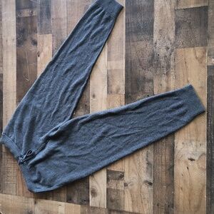 NakedCashmere Gray 100% Cashmere Joggers Sz Large Women's
